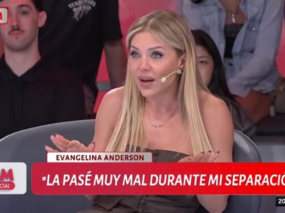 Evangelina Anderson contó detalles sobre su relación con Ian Lucas y lanzó una dura frase: "No me..."