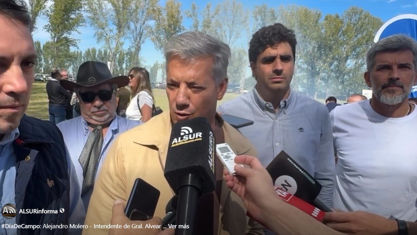 El Intendente Molero destaco el valor estratégico del Día del Campo para la ganadería del sur