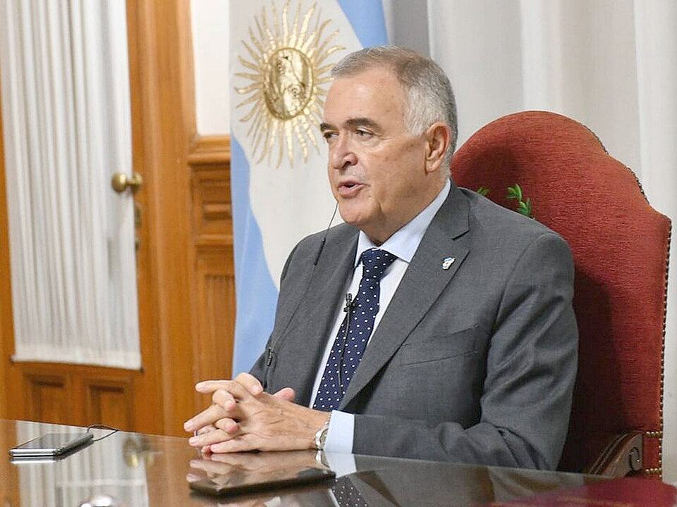 El gobernador Jaldo en contra de la eliminación de LAS PASOS, el proyecto no juntaría los votos