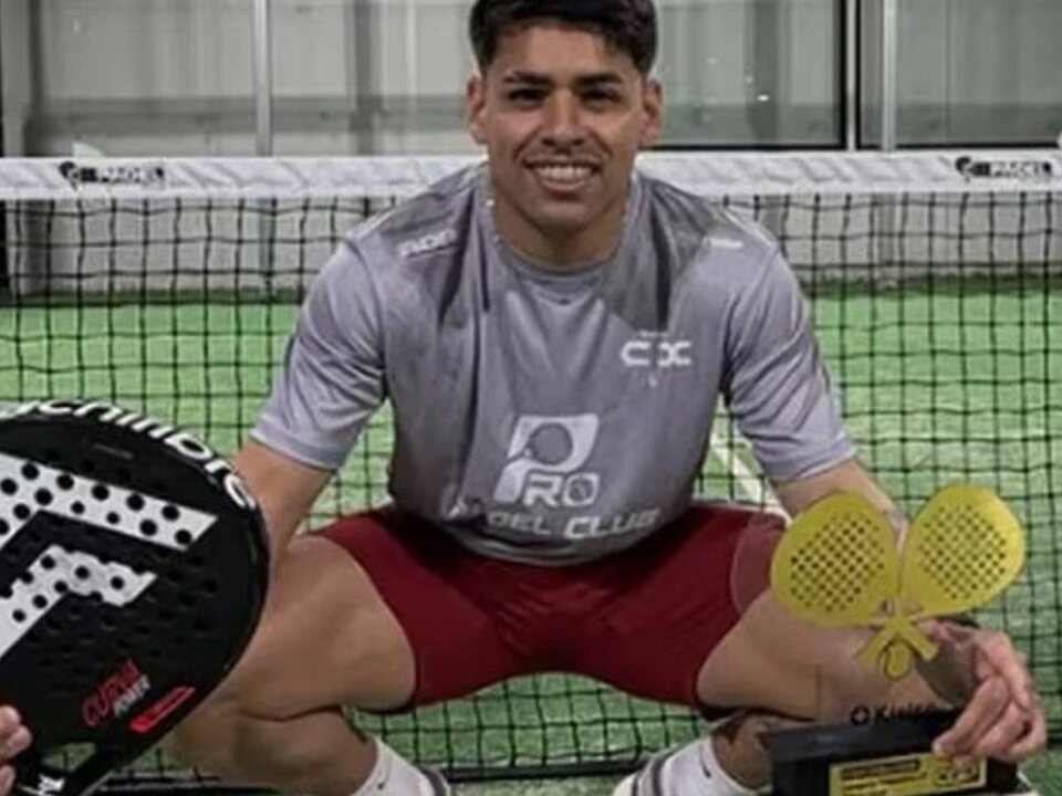 "Fallece en accidente en Honduras el jugador argentino de pádel Brayan "Tato" Torres",