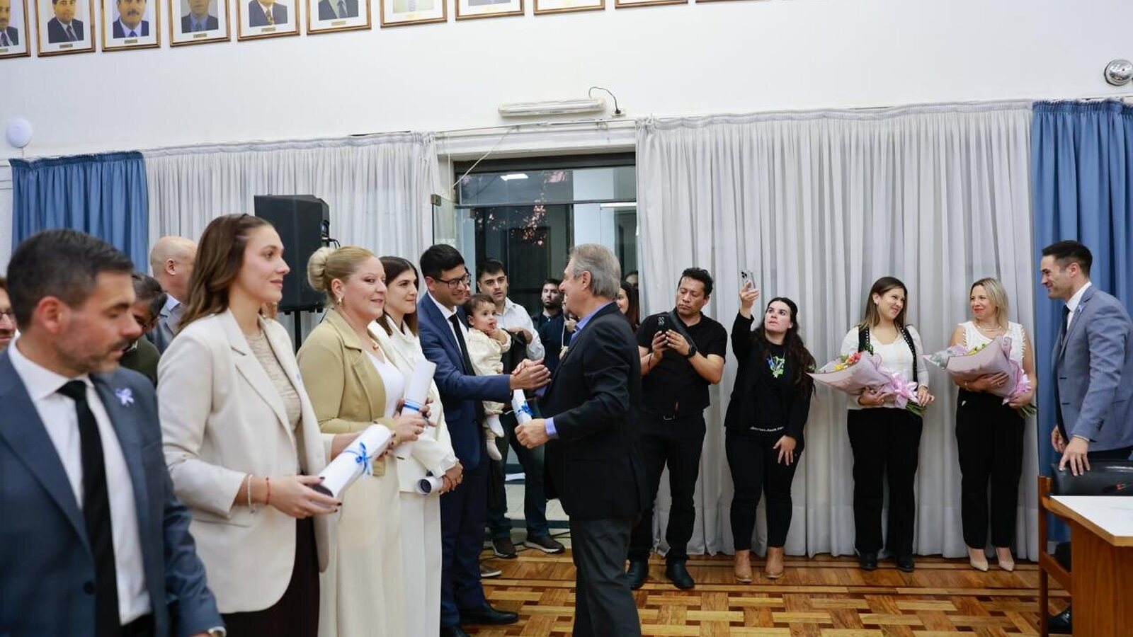 El Intendente Omar Félix acompañó la asunción de los nuevos concejales de San Rafael