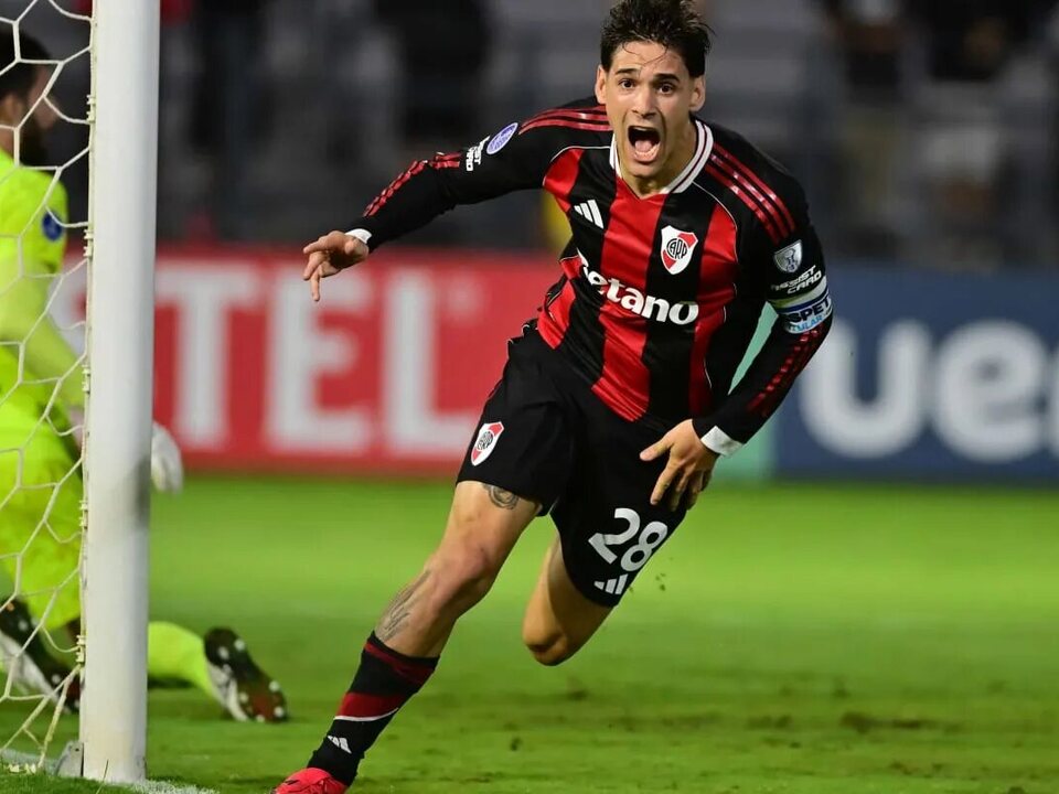 River le ganó agónicamente a Red Bull Bragantino y es líder de su grupo en la CONMEBOL Sudamericana