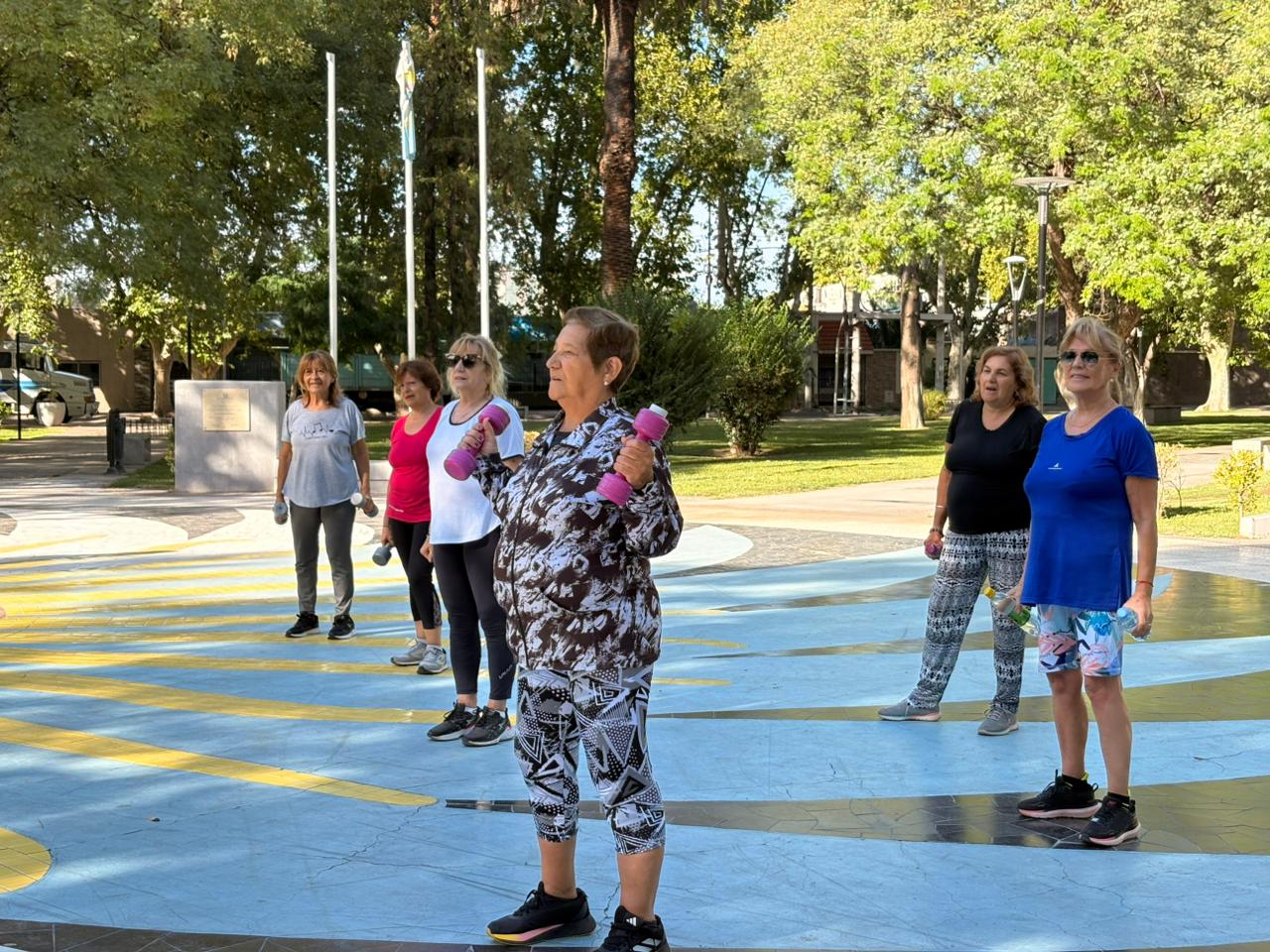 Los adultos mayores de San Rafael disfrutan de propuestas de actividad física impulsadas por el Municipio