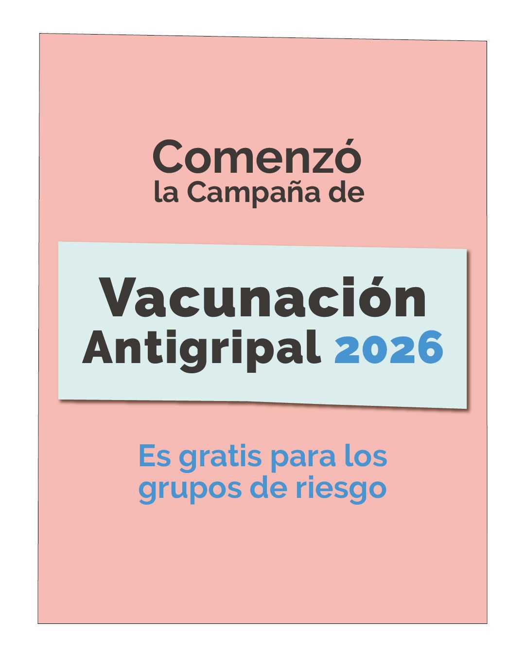 Ya comenzó la campaña de vacunación contra la gripe en Mendoza