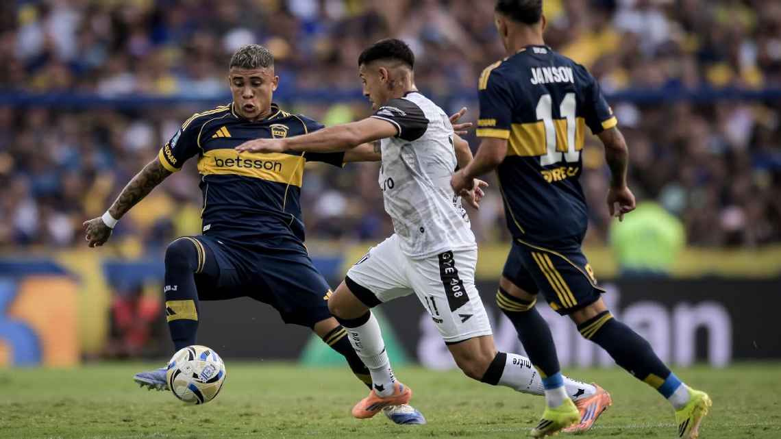 Boca empató 1-1 con Gimnasia de Mendoza en la octava fecha del Torneo Apertura 2026 en La Bombonera