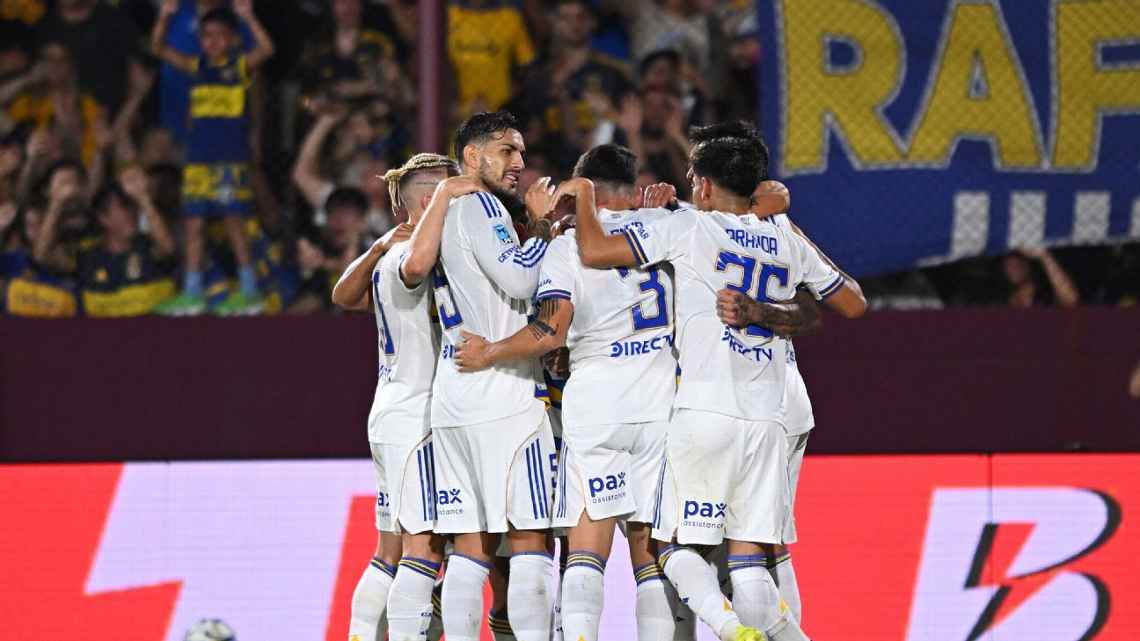 Boca volvió al triunfo y goleó a Lanús en La Fortaleza